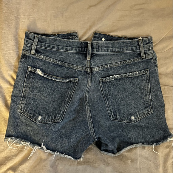 AGOLDE Dee High Rise Jean Shorts - Picture 4 of 9